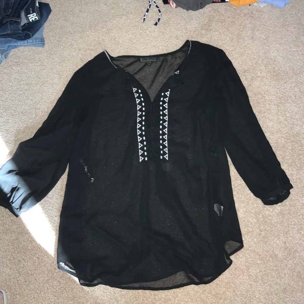 Shear blouse